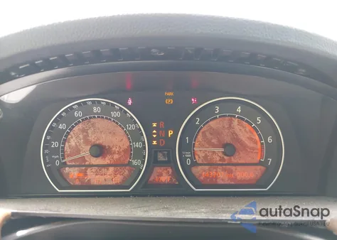 2004 BMW 745Li из США, поврежденный, VIN WBAGN63464DS47181